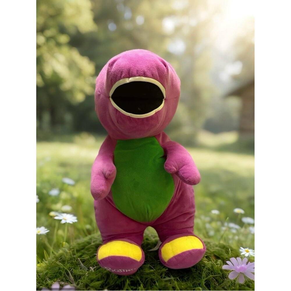 Barney Fisher -Price  2017 Jumbo plush Toy 26”